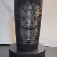 Highland Cow 20 oz Tumbler