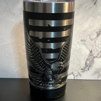 Eagle & Flag 20 oz Tumbler