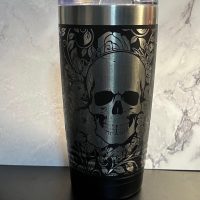 Skull & Roses 20 oz Tumbler