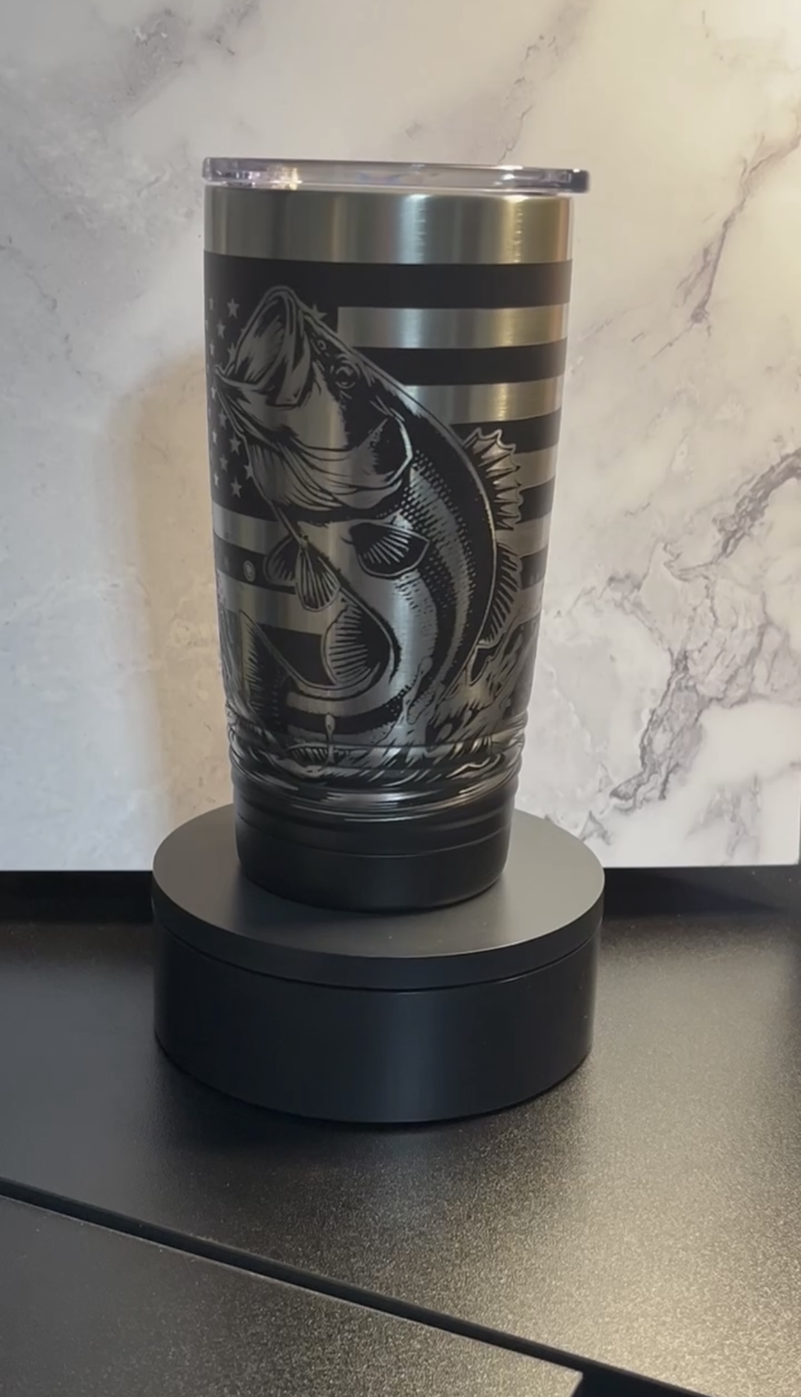 Fish & Flag 20 oz Tumbler